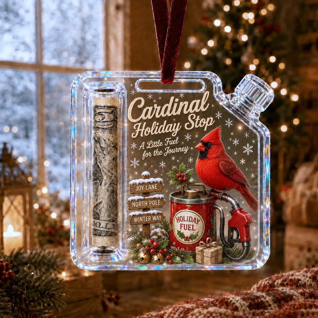 🎄Christmas Fuel-Up Cash Gift Ornament