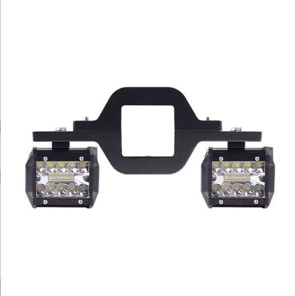 Dailyardtool® 2pcs 4 Inch LED Pods with Tow Hitch Mounting Brackets