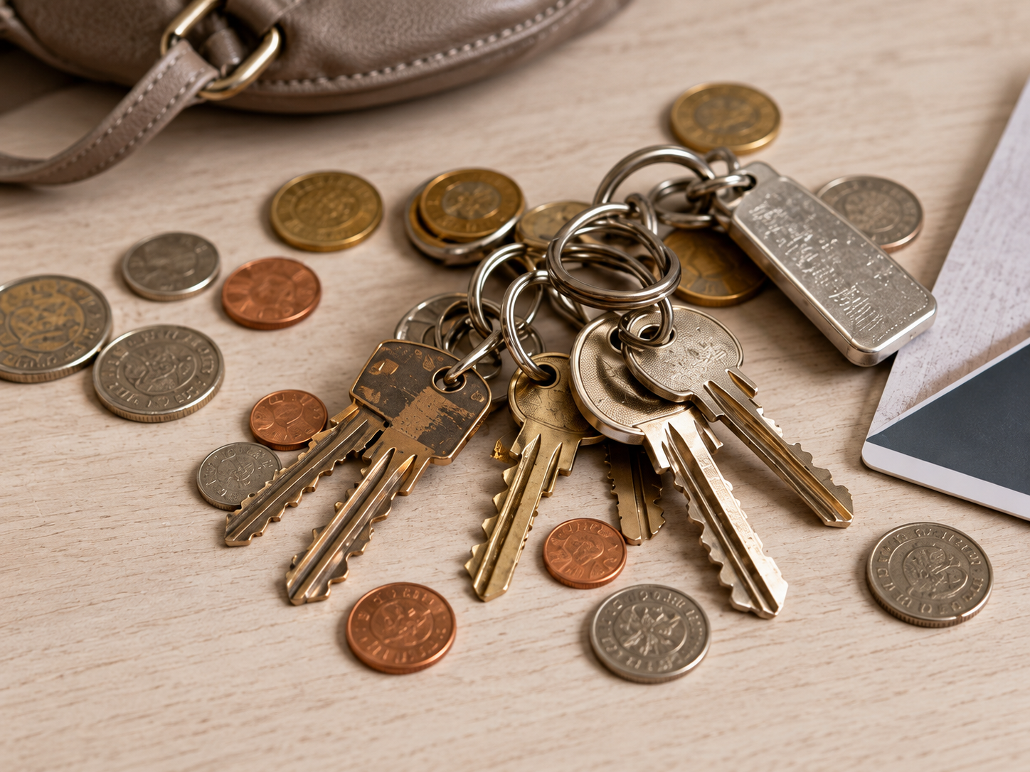 Scratched Key Clusters