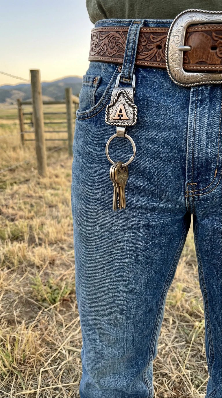 Custom Country  Keychain