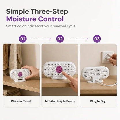 ⏰LAST DAY 49% OFF! 🏠💖Reusable Household Dehumidifier – Reduce Moisture & Keep Spaces Fresh ✨