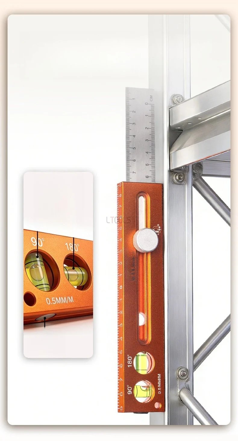 📏Multifunctional Marking Level Ruler
