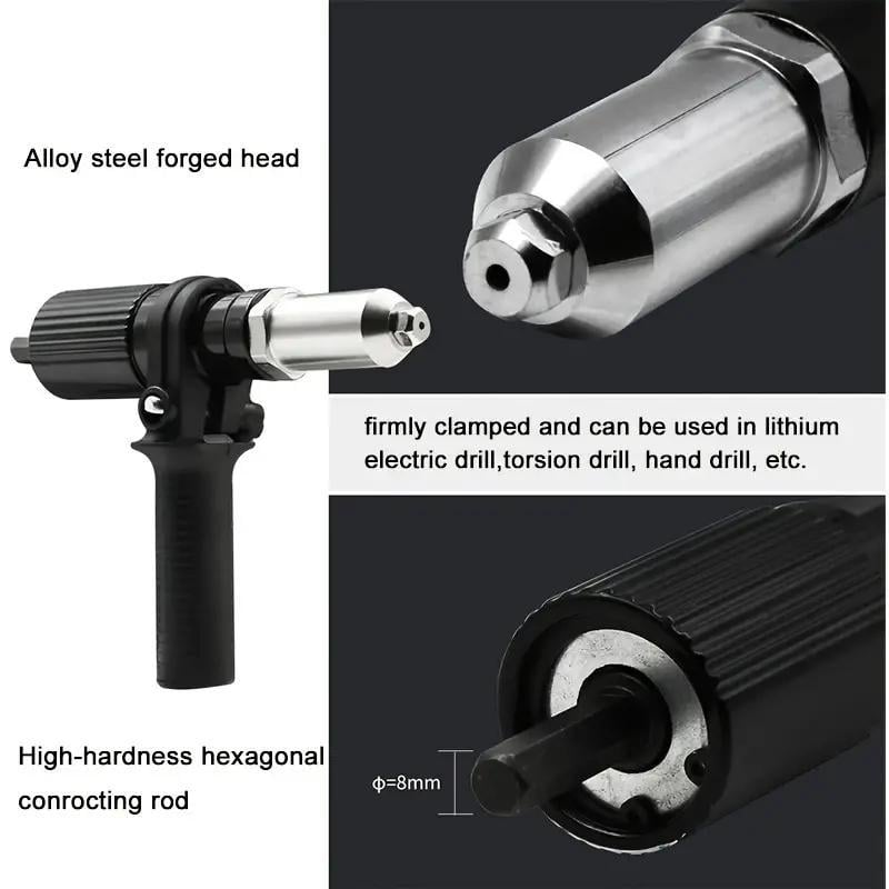 Dailyardtool® Electric Rivet Nut Gun Drill Adapter