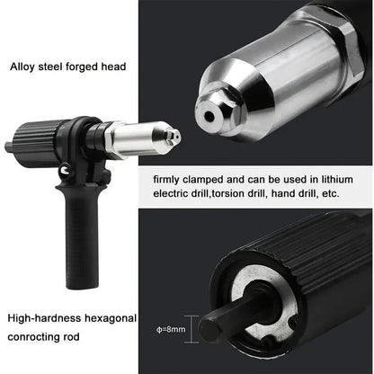 Dailyardtool® Electric Rivet Nut Gun Drill Adapter