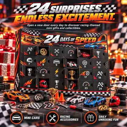 🏎️  24-Day Racing Advent Calendar – 24 Days of High-Speed Surprises