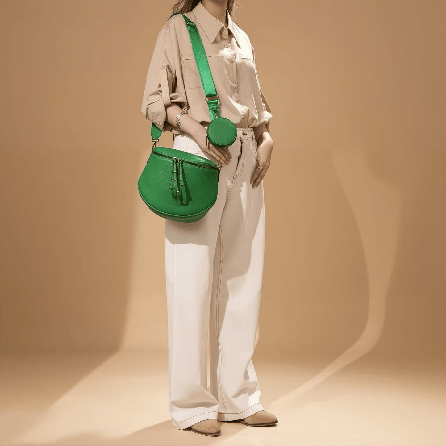 Large Fanny Pack Crossbody Sling Bags👜