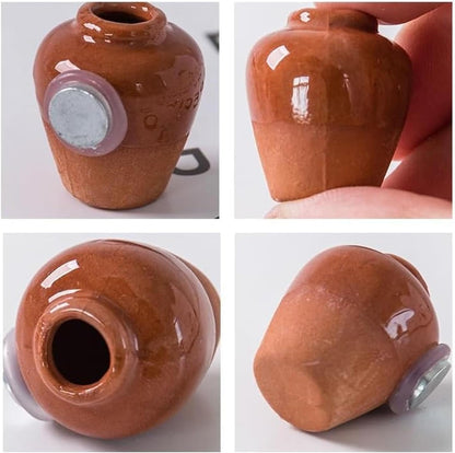 🎁Early Christmas🌸 Mini Ceramics Vase Fridge Magnet