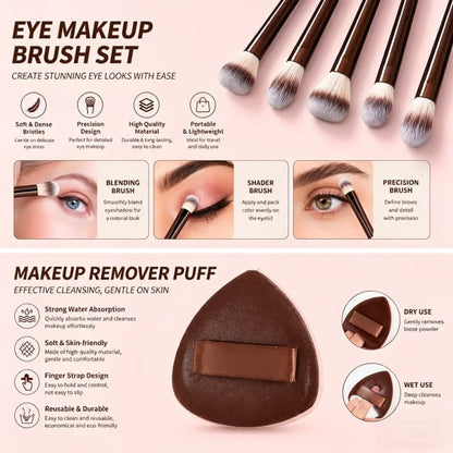 💄✨ Professional Makeup Brush Set - Perfect for Women & Girls