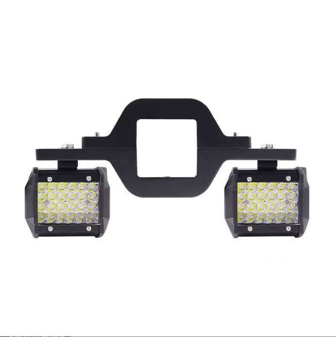 Dailyardtool® 2pcs 4 Inch LED Pods with Tow Hitch Mounting Brackets