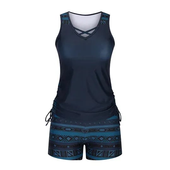 🌊Women's Fashion Two-Piece Tankini Set