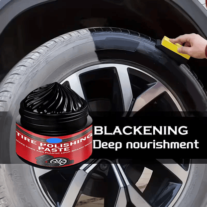 🚗 BUY 2 GET 1 FREE! ✨ Car Tire & Plastic Trim Renewal Paste – Restores Shine, Prevents Cracking & Easy Application 🛞
