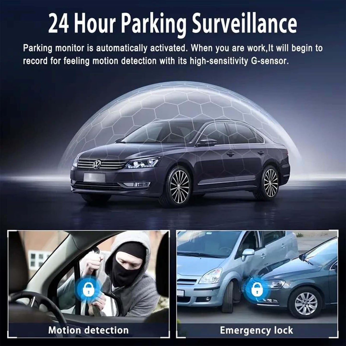 Dailyardtool® Full View Car Dashcam System