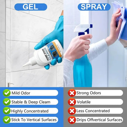 ✨Say Goodbye to Stubborn Mold! Multi-Purpose Mold Remover Gel + Scrub Brush 🧼