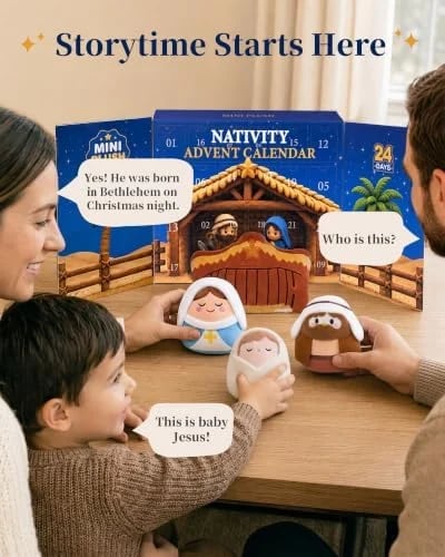 🔥Last Day 40% OFF - ✝️🌟 Journey to Bethlehem™ — 24 Days of the Nativity🙏