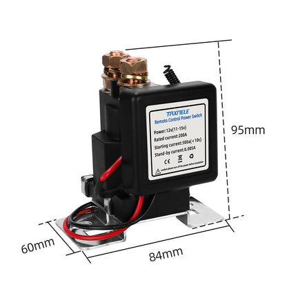 Dailyardtool® WIRELESS REMOTE CONTROL BATTERY RELAY SWITCH