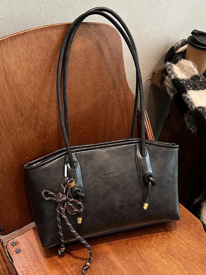 💖2026 Women's Elegant Solid Color Shoulder Bag