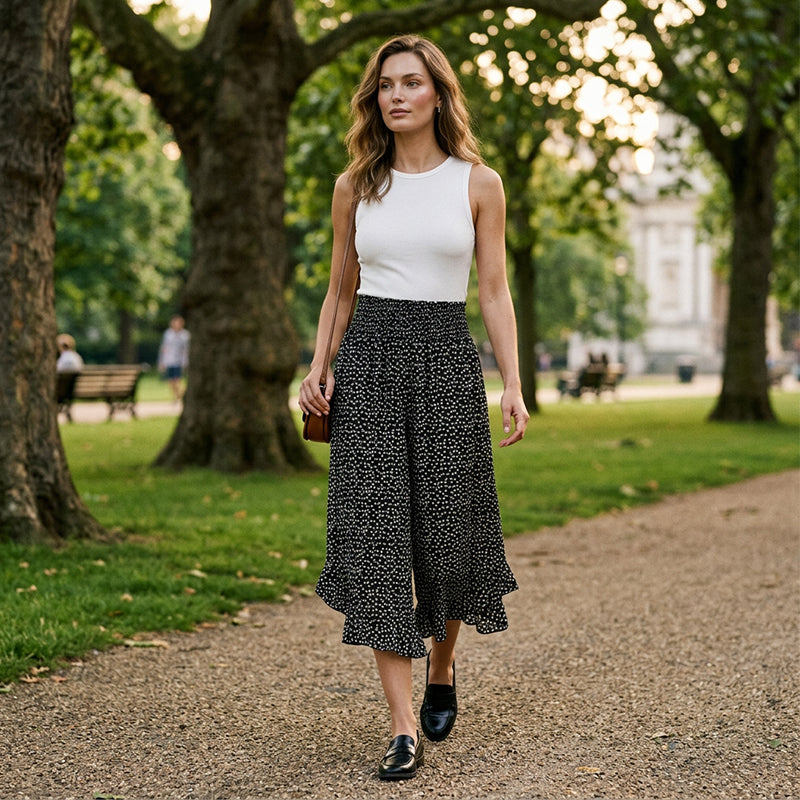 🌸Women’s Flowy High Waist Wide-Leg Pants 🔥