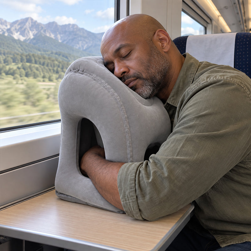 Ultra-Light Foldable Inflatable Travel Pillow | Portable Neck Support for Trips