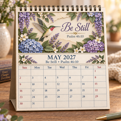 📖 2027 A Year Of Comfort & Strength Bible Verse Calendar