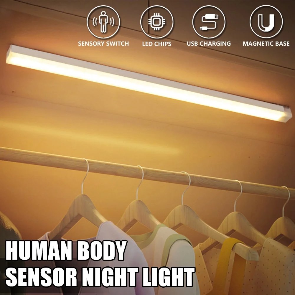 💡Under Cabinet Lighting-LED Rechargeable Closet Lights