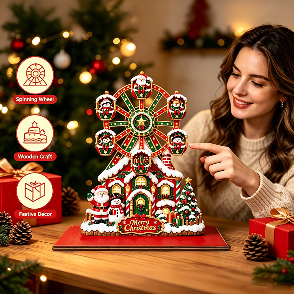 🎄 Christmas Ferris Wheel Village™