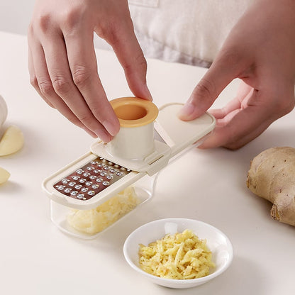 🔥Multifunctional Garlic Grinder & Mandoline Slicer