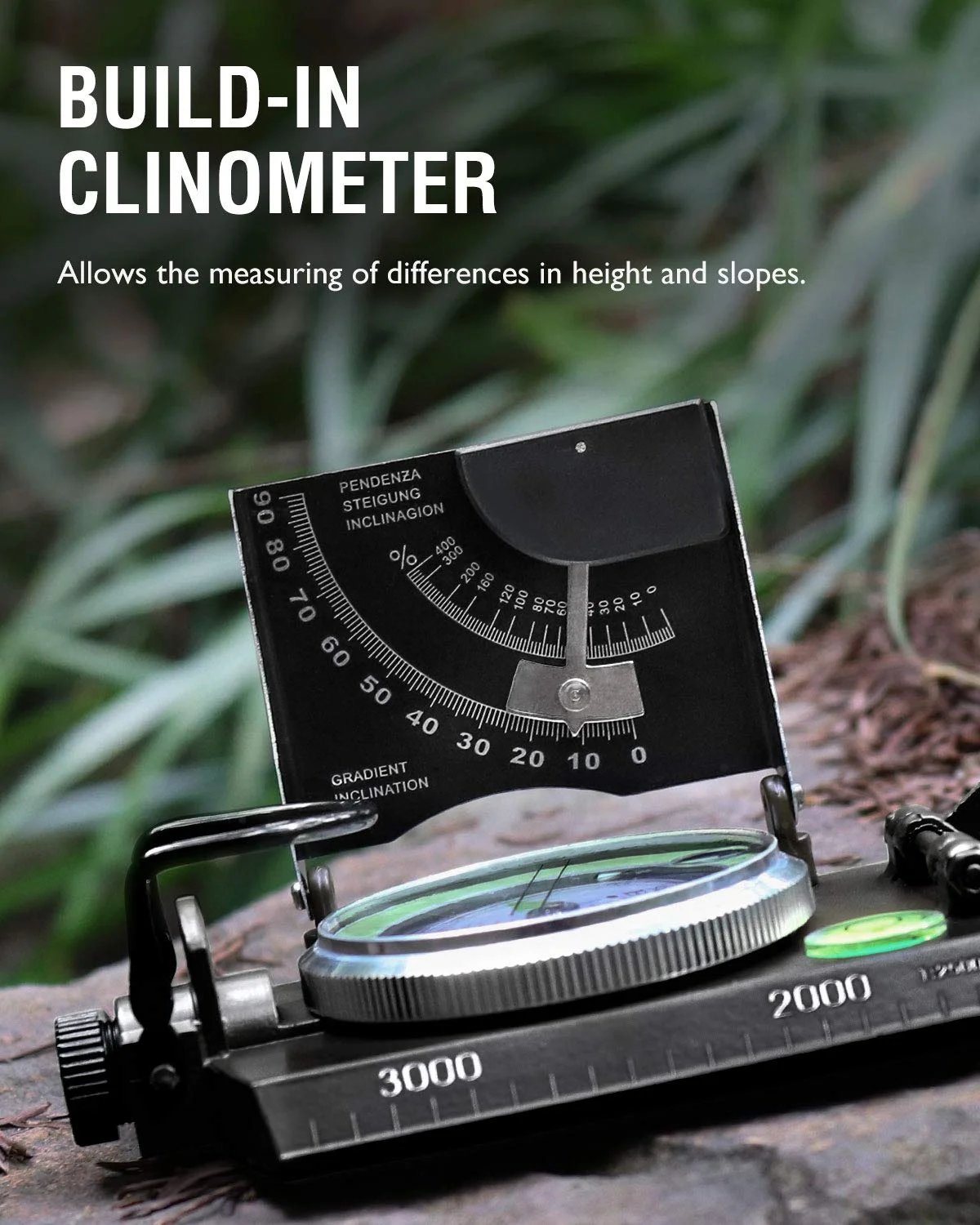 Dailyardtool® Multifunctional Military Aiming Navigation Compass Compass