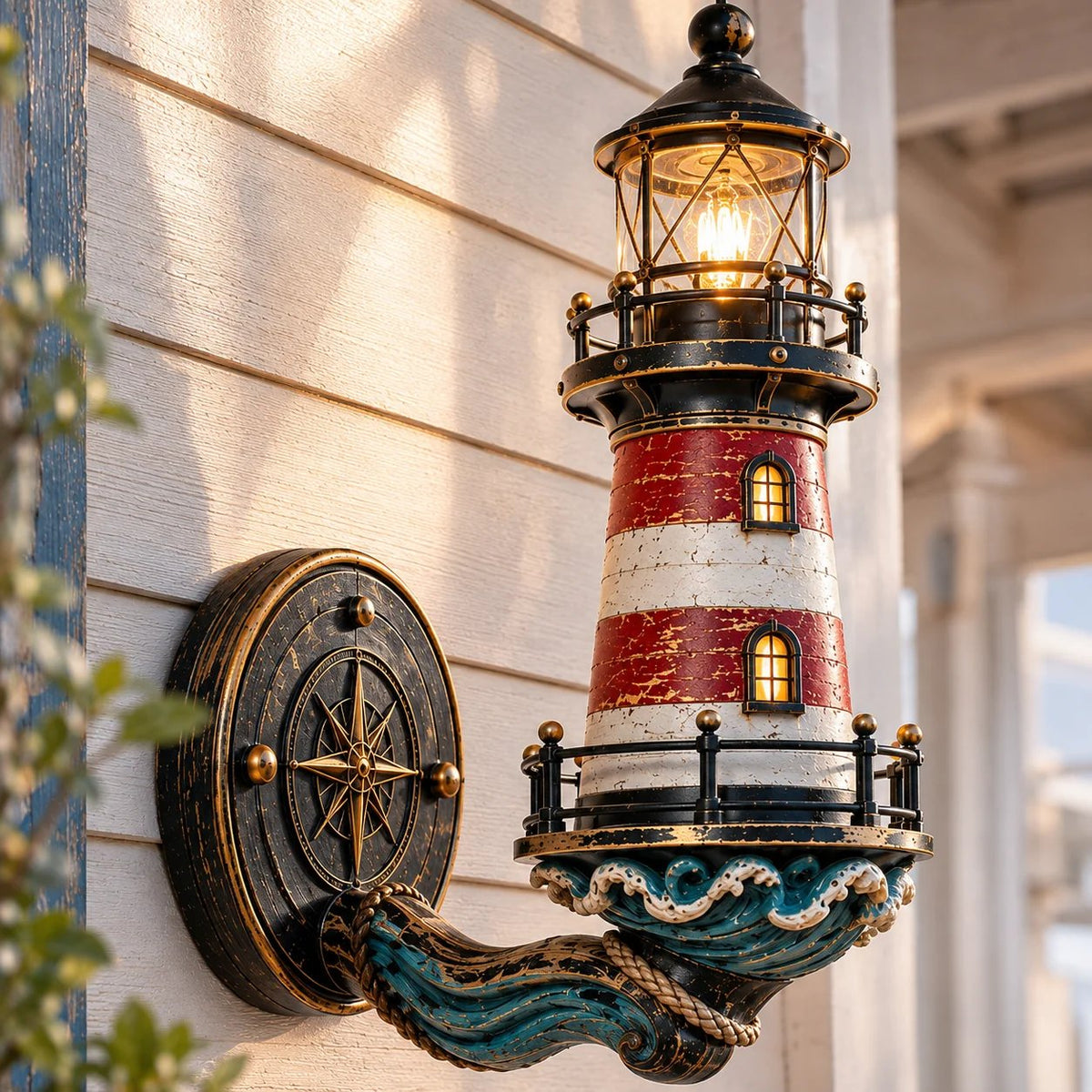 ✨Today Only: Get 40% Off🔥 - 🌊Vintage Coastal Lighthouse Wall Light