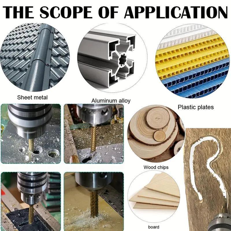 🔥Limited Time 40% Off✨6 Counts Metalworking Ideal For Drilling