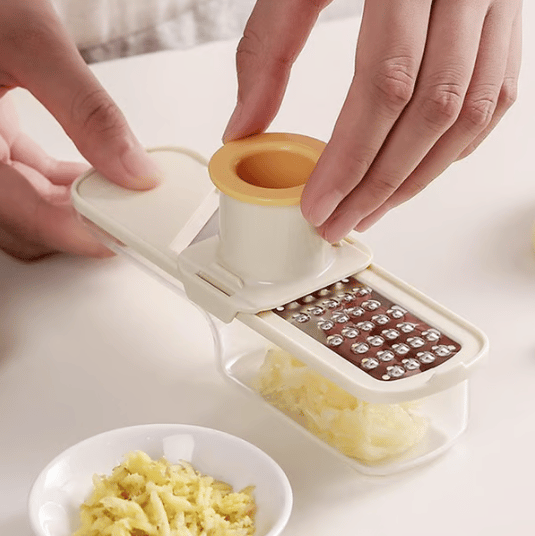 🔥Multifunctional Garlic Grinder & Mandoline Slicer