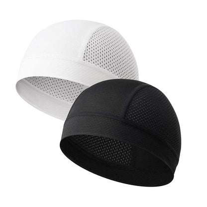 🧢  Breathable Skull Cap | Lightweight Sweat-Wicking Head Wrap