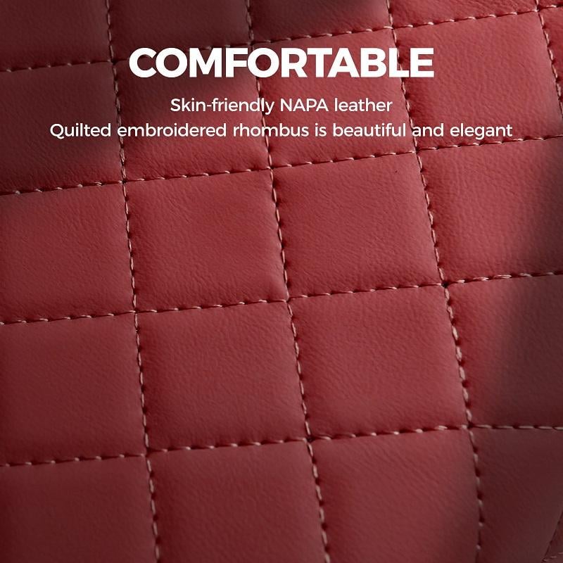 🔥 Multifunctional PU Leather Car Armrest Box Mat