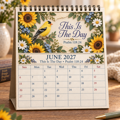 📖 2027 A Year Of Comfort & Strength Bible Verse Calendar