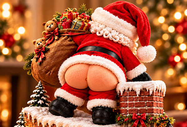 Cheeky Santa