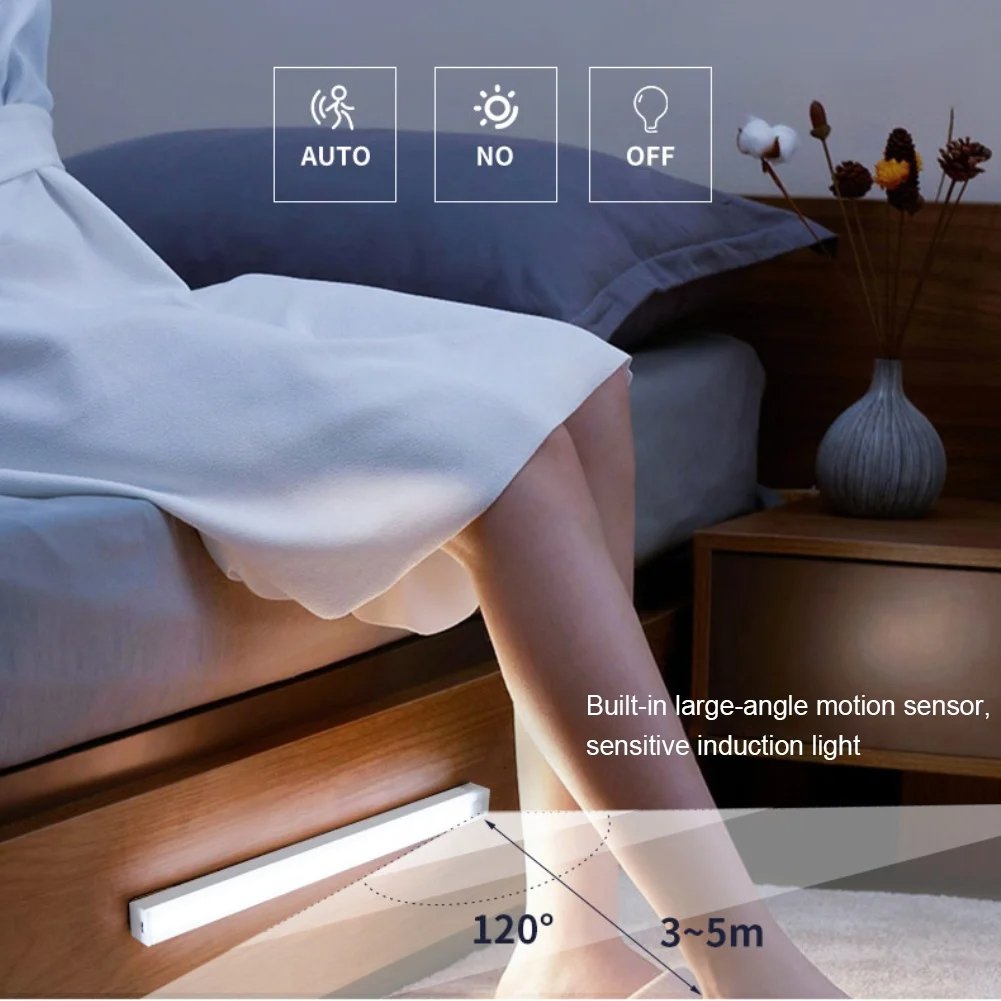 💡Under Cabinet Lighting-LED Rechargeable Closet Lights