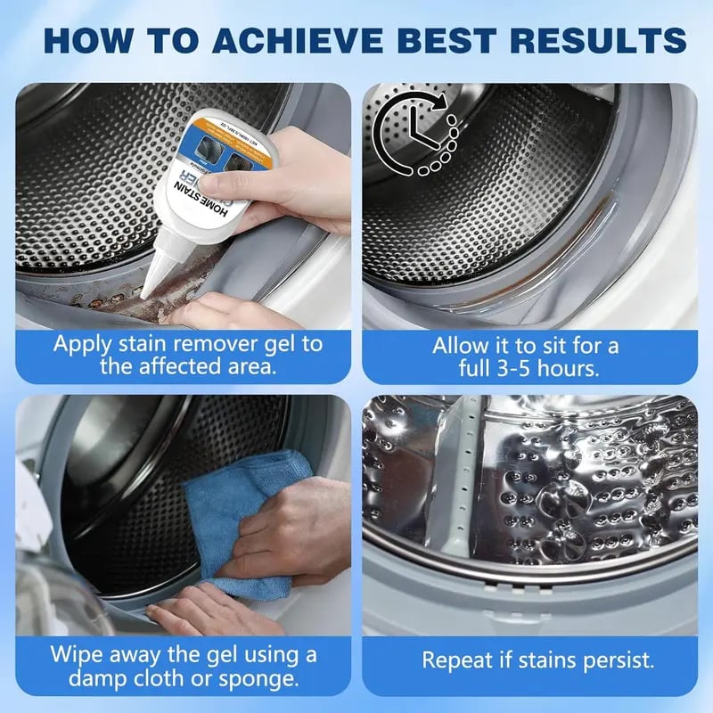 ✨Say Goodbye to Stubborn Mold! Multi-Purpose Mold Remover Gel + Scrub Brush 🧼