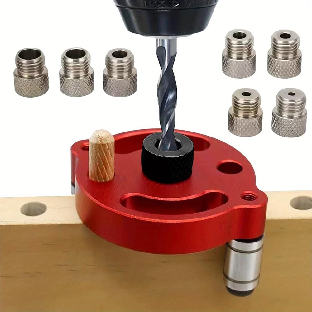 Self-Centering Doweling Jig——with free 8 Interchangeable Bushings