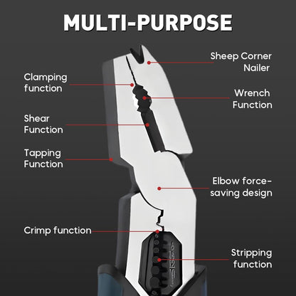 Dailyardtool® Industrial-Grade Multi-Function Cutting Pliers