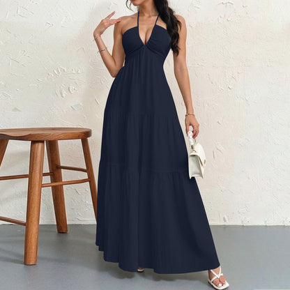 🏆SUMMER SALE 💥Women's Casual Basic Loose Fit Sleeveless Dress