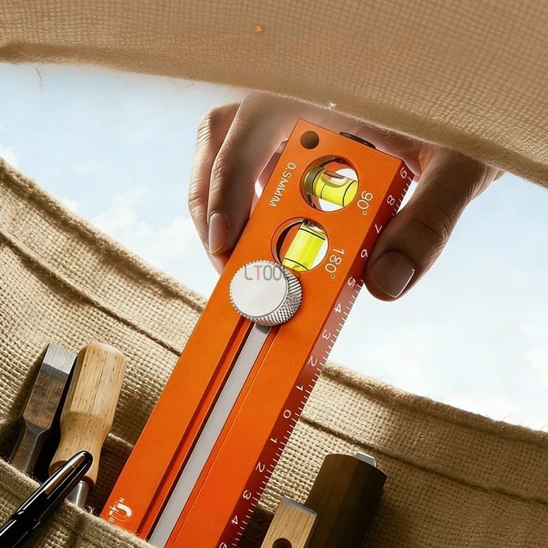 📏Multifunctional Marking Level Ruler