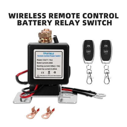 Dailyardtool® WIRELESS REMOTE CONTROL BATTERY RELAY SWITCH