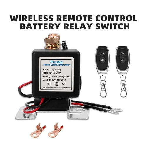 Dailyardtool® WIRELESS REMOTE CONTROL BATTERY RELAY SWITCH