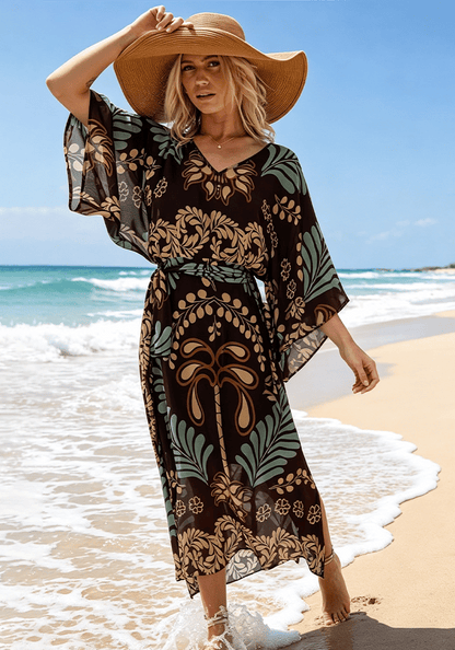 💕Bohemian V-Neck Loose Dress