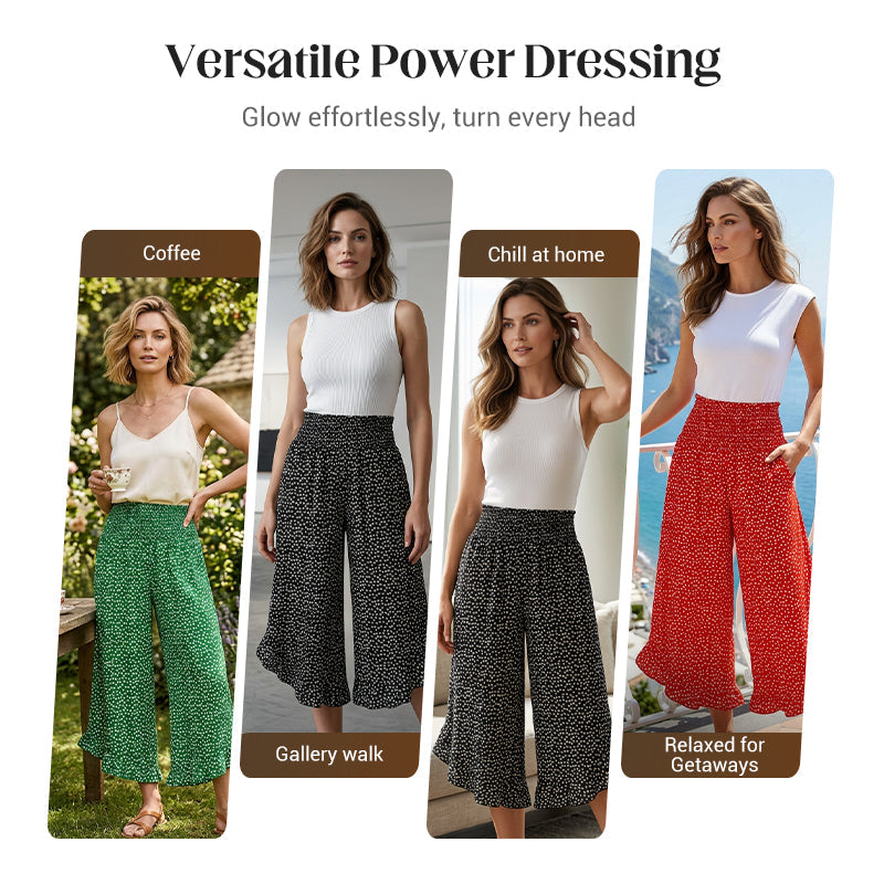🌸Women’s Flowy High Waist Wide-Leg Pants 🔥