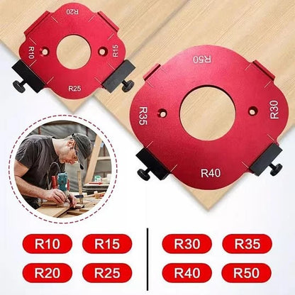 Dailyardtool® The Ultimate Cutting Template: Achieve Accurate Angles and Arcs with Ease