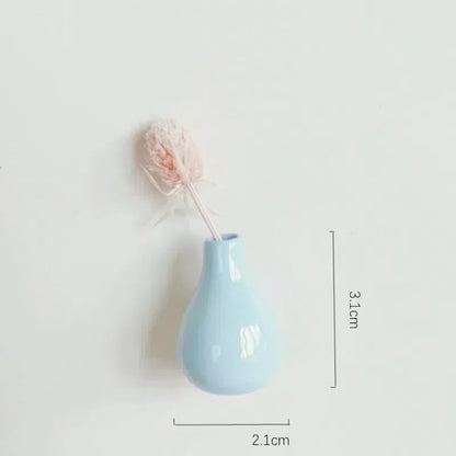 🎁Early Christmas🌸 Mini Ceramics Vase Fridge Magnet