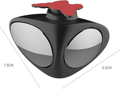 Dailyardtool® HD Car Blind Spot Elimination Mirror - 360° Rotatable, Rain/Fog Resistant