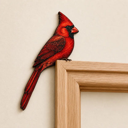 Wooden Bird Door Topper