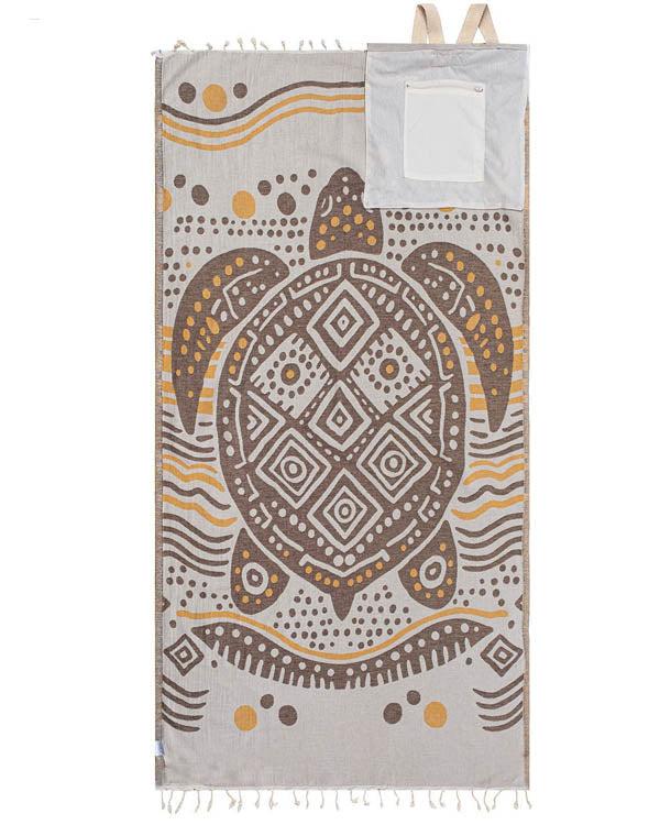 ⏰2026 HOT SALE 49% OFF - 🏖️2-in-1 Convertible Towel & Backpack with Inner Zip Pocket & Sand-Repelling Fabric
