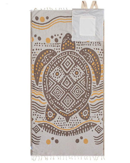 ⏰2026 HOT SALE 49% OFF - 🏖️2-in-1 Convertible Towel & Backpack with Inner Zip Pocket & Sand-Repelling Fabric